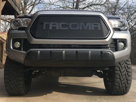 2016 2017 Toyota Tacoma Mesh Grill And Bezels By Customcargrills
