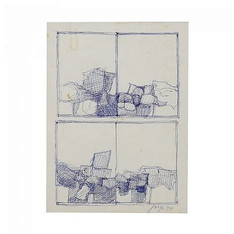 Jose Joya 1931 1995 A Lot Of Three Pen And Ink On Papers