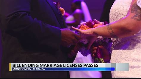 Alabama Likely To Trade Marriage Licenses For Certificates