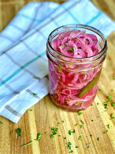 Pickled Red Onions Cebollas Curtidas Recipe Pickled Red Onions