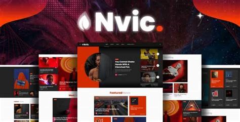 Nvic WordPress Magazine And Blog Theme By Bkninja ThemeForest