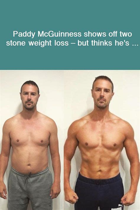 Pin On A Stone Weight Loss Before And After