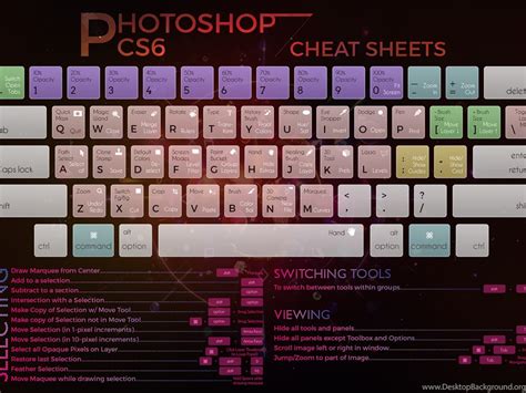 Adobe Photoshop Cs6 Cheat Sheet Desktop Backgrounds Desktop Background