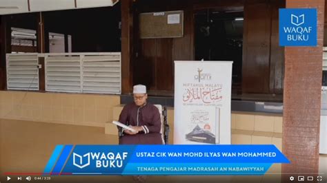 Golongan mujassimah kuliah maghrib isnin, 08 april 2019. Miftahul Malayu - Ustaz Dr M Ayman Al Akiti - Wakaf Buku ...