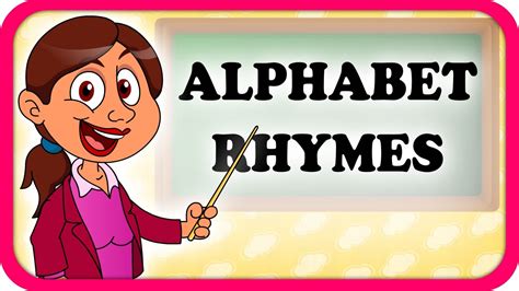 Abcd Alphabet Rhymes Lyrical Video English Nursery Rhymes Full Lyrics