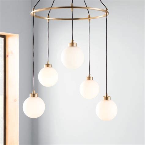 This Chic 5 Light Cluster Pendant Brings Retro Inspired Style Into Today S Homes The Han
