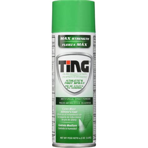 Ting Antifungal Spray Powder For Athletes Foot Jock Itch Ringworm