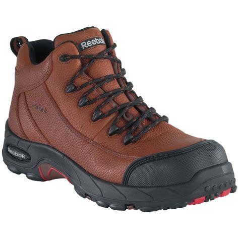 Womens Reebok® Composite Toe Waterproof Sport Hiker Boots Brown