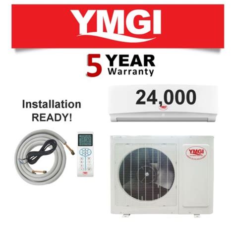Ymgi 24000 Btu Mini Split Ac Ductless Central Air Conditioner System 16