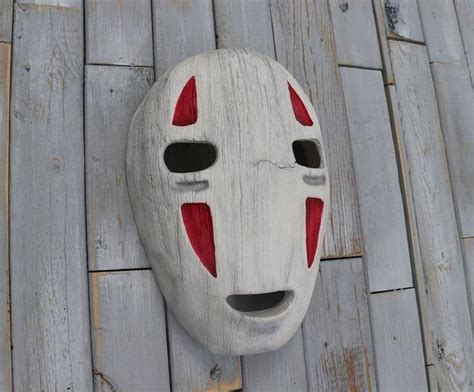 Studio Ghibli Spirited Away No Face Mask Costume Halloween Etsy