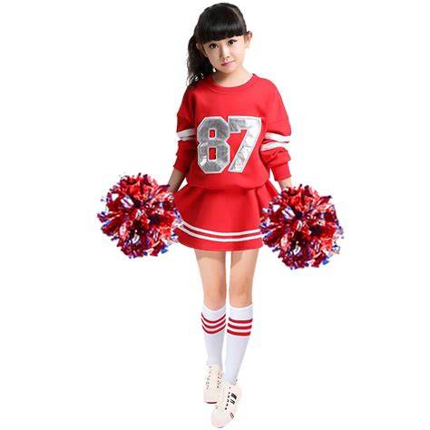 Costume De Pom Pom Girl Costume De Pom Pom Girl Enfants Cheerleaders