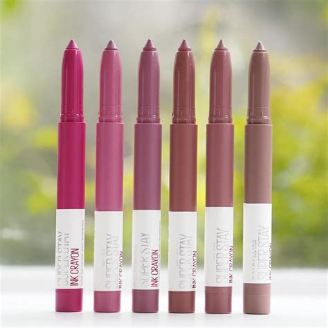 Maybelline Superstay Ink Crayons British Beauty Blogger Maybelline