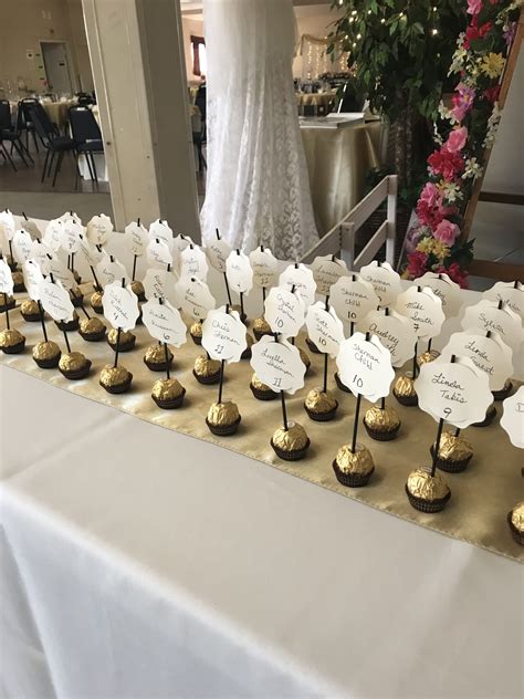 Pin By Heather Hertz On 50th Anniversary Place Card Holders Table