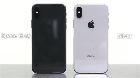 The new apple iphone x silver color 256gb model with white blank startup screen isolated on white background. iPhone X Silver vs. Space Gray. Which One to Get? [4K ...