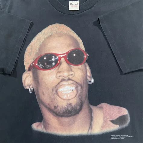 Vintage Murina Dennis Rodman T Shirt Nba Chicago Bulls Men Size