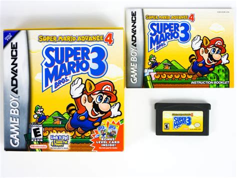 Super Mario Advance 4 Super Mario Bros 3 Game Boy Advance Gba