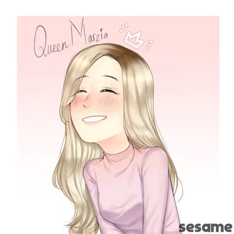 And I Also Made Fanart For Marzia Too All Hail The Queennnn R