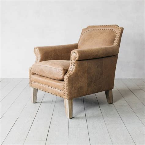 That is exactly why we have everything from armchairs to occasional chairs in an array of upholstered choices. Studded Club Tan Leather Armchair | Graham & Green | Tan ...