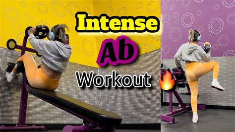 Planet Fitness Intense Ab Workout Saavyy Youtube