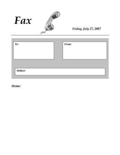 It simply facilitates fax messaging without the typical fax machine and the sender of fax can enjoy the faxing in modern style. Printable Fax Cover Sheet PDF - Blank Template Sample ...