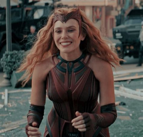 Elizabeth Olsen As Wanda Maximoff In Wandavision Episode 9 In 2021