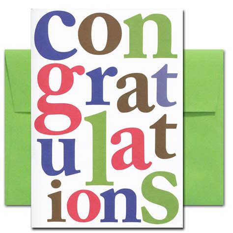 Cronincards Congratulations Cards Letters Of Congratulation Box 10