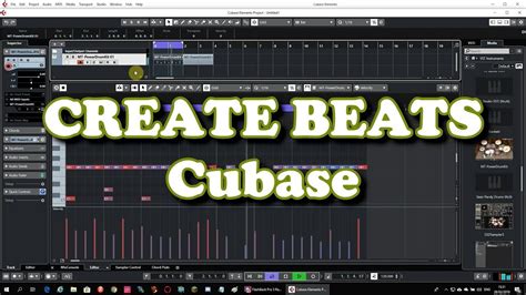 How To Create Beats In Cubase 10 Youtube