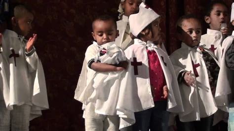 Kids Mezmur By Oakland Ethiopian Orthodox Church Of St Micheal Youtube