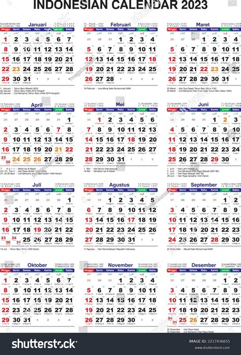 263 Calendar Javanese Images Stock Photos And Vectors Shutterstock