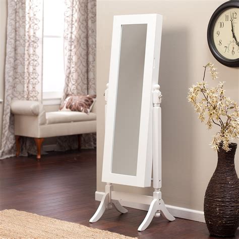 jewelry armoire mirror free standing