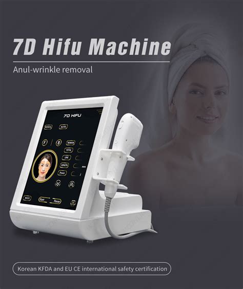 Professional Korea D Hifu Ultrasound Face Smas Lifting Body Slimming Machine Depth Cartridges