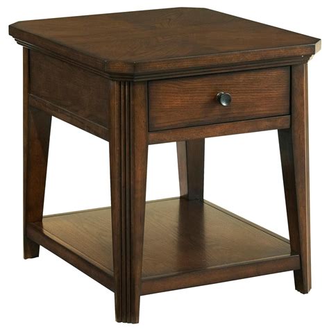 The below photo diagrams show the different parts of an end table with drawers. Estes Park Drawer End Table by Broyhill Furniture ...