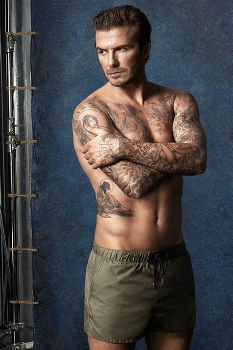 David Beckham For H M Topless Underwear Campaign Photos Commercial
