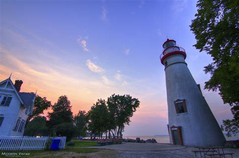 Marblehead Lighthouse Sunset 3 Shot Hdr Via Photomatix Ti Flickr