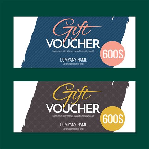 Gift Voucher Vector background for banner - Download Free Vectors, Clipart Graphics & Vector Art