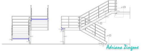 Montanti acciaio, gradini antiscivolo in alluminio, manico a 60 cm dallapiattaforma antiscivolo. Progettare una scala interna