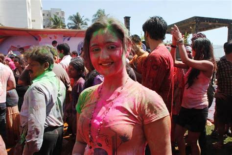 Holi Celebration By Bollywood Celebrities Hot And Wet Vantage Point