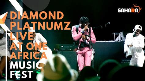 Diamond Platnumz Of Tanzania Performs Live At Oneafricamusicfest Nyc