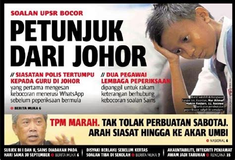 Trial papers pt3 2018 + skema jawapan. Soalan Bocor Bermula Dari Negeri Johor | Apa Hal Ek?