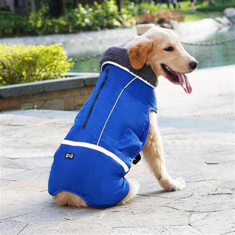 Wholesale Winter Waterproof Outdoor Pet Dog Jacket Reflective Thicken