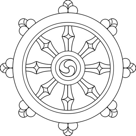Collection Of Wheel Of Dharma Png Pluspng