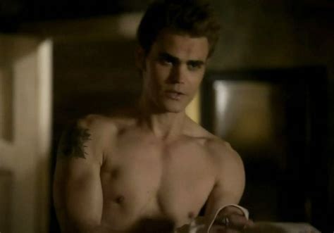 Paul Wesley Shirtless Stefan Vampire Vampire Diaries Stefan Vampire