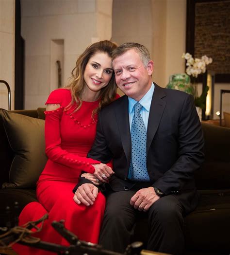Their Majesties King Abdullah And Queen Rania Of Jordan Oct 2016