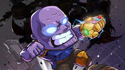 Thanos Marvel Comic Art Wallpaper Hd Superheroes 4k Wallpapers Images