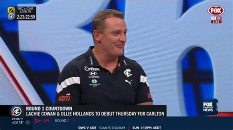 Cowans And Hollands To Debut For Carlton In Round 1 Code Sports