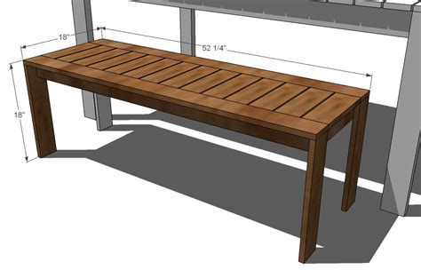 Like the image shows, the bench seat rests on two blocks, which sets it 16 off the ground. Simple Garden Work Bench Plans Plans DIY Free Download ...