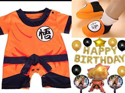 Goku Costume For Baby 2month 3yrs Lazada Ph