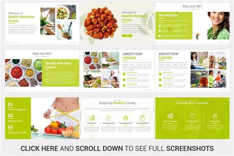 Top Nutrition Powerpoint Template Powerpoint Templates Powerpoint