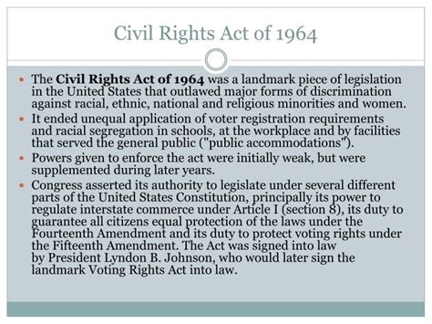 1964 civil rights act
