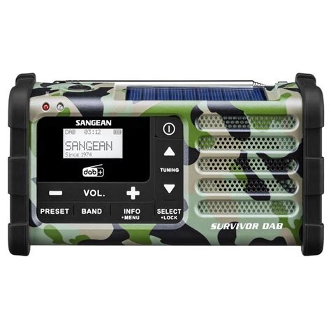 Sangean Electronics Mmr 88 Digitalradio Camouflage Interdiscount
